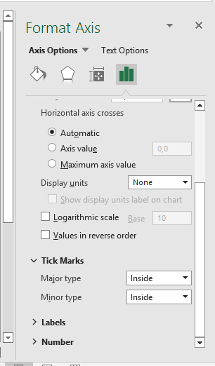 Format Grafik di Excel