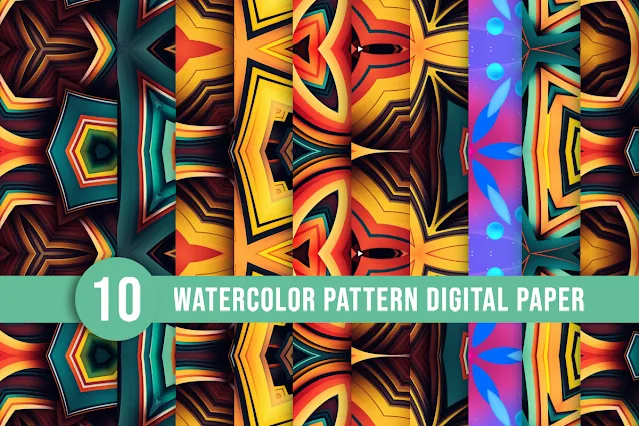 Digital painting pattern background free download