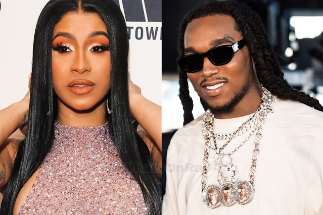 Cardi B posts a tribute to Takeoff on her Instagram:  “I will also love you 4L & after”