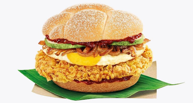 McDonald’s Nasi Lemak Burger 麦当劳椰浆饭汉堡包 Coming Soon On This Thursday 26 April 2018 ! 