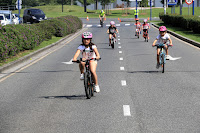 Duatlón infantil del club de triatlón de la Sociedad Ciclista Barakaldesa