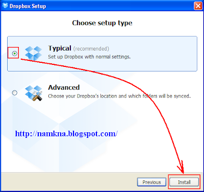 Hướng dẫn sử dụng Dropbox để lưu trữ File Javarscrip cho Web blog - http://namkna.blogspot.com/