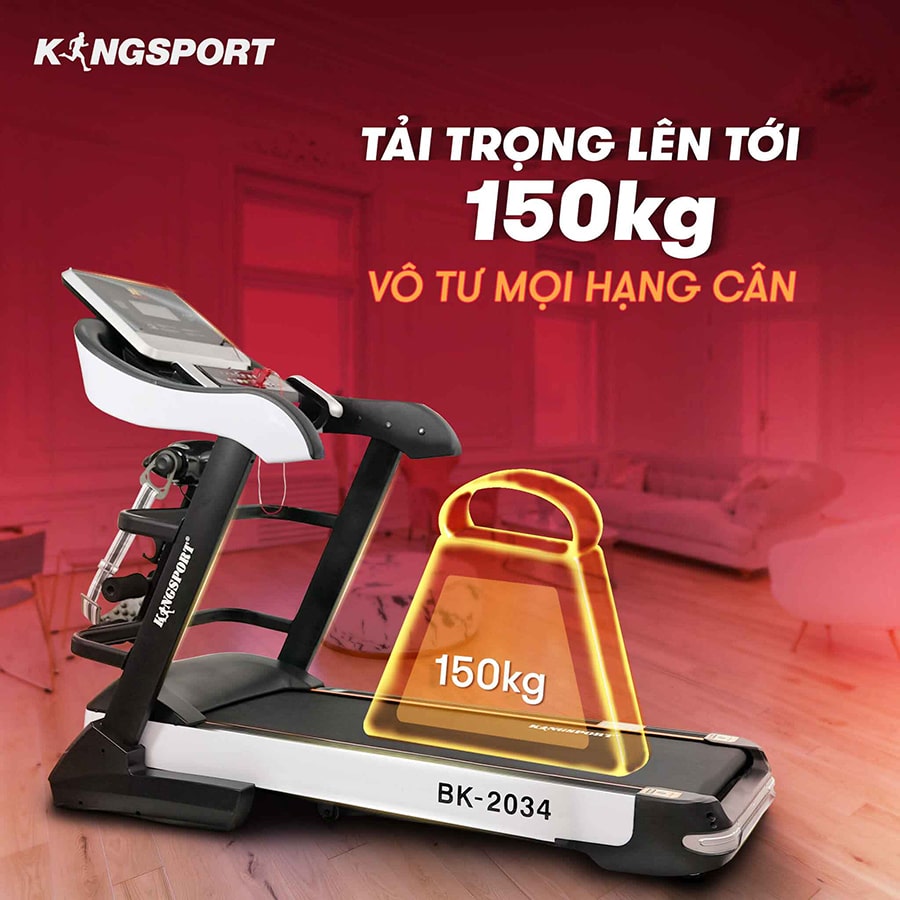 MÁY CHẠY BỘ KINGSPORT BK-2034 ĐA NĂNG