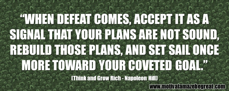 56 Best Think And Grow Rich Quotes By Napoleon Hill Motivate Amaze