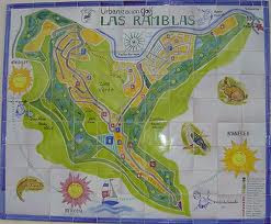 Wonder of La Rambla street Latest Map