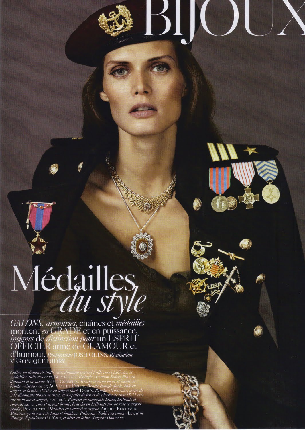 Malgosia Bela in French Vogue