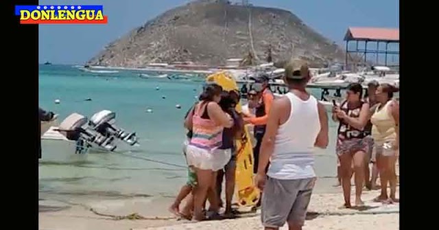 Siete personas fueron rescatadas tras naufragar Los Roques en el barco Don Rafa Junior