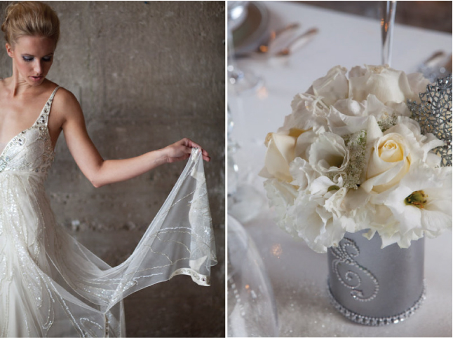 Glamorous Winter Wonderland Wedding Inspiration