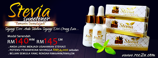 Pengedar Rasmi Royal Stevia Sweetener