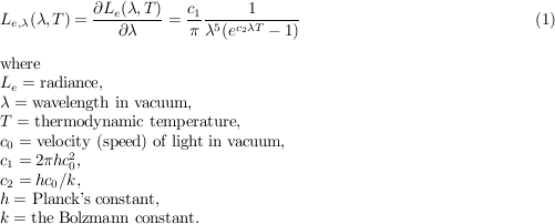 Planck's Law