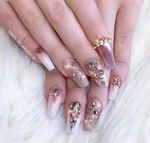 50+ Acrylic Nails Designs and Ideas 2019