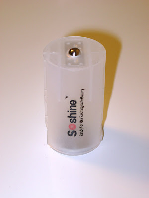 'D' Size Adapter for Two 'AA' Batteries