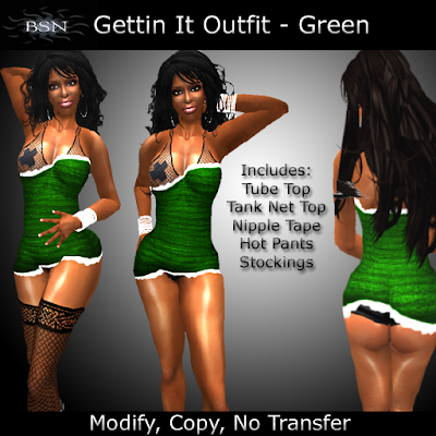 BSN Gettin It Outfit - Green