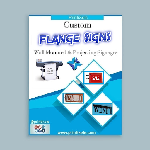 Flange Signs, Wall Mounted & Projecting Signages