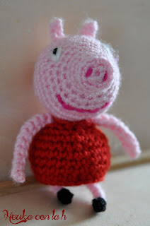 Herika con la h - Amigurumi Peppa Pig uncinetto