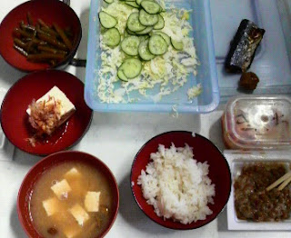 蕎麦屋の朝ご飯