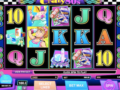 Find Exquisite Gaming Pleasure When Playing The 1980s Crazy 80’s Slots