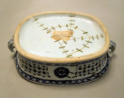 Chinese pottery repair