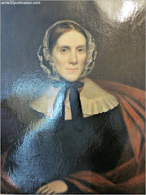 Retrato de Sally Fisk Ropes por Abel Nichols entre 1836-39