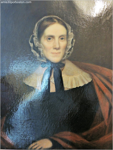 Retrato de Sally Fisk Ropes por Abel Nichols entre 1836-39