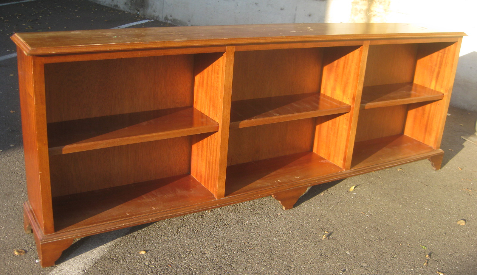 UHURU FURNITURE &amp; COLLECTIBLES: SOLD - Long Low Wooden ...