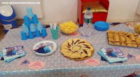 La festa di compleanno a tema Frozen