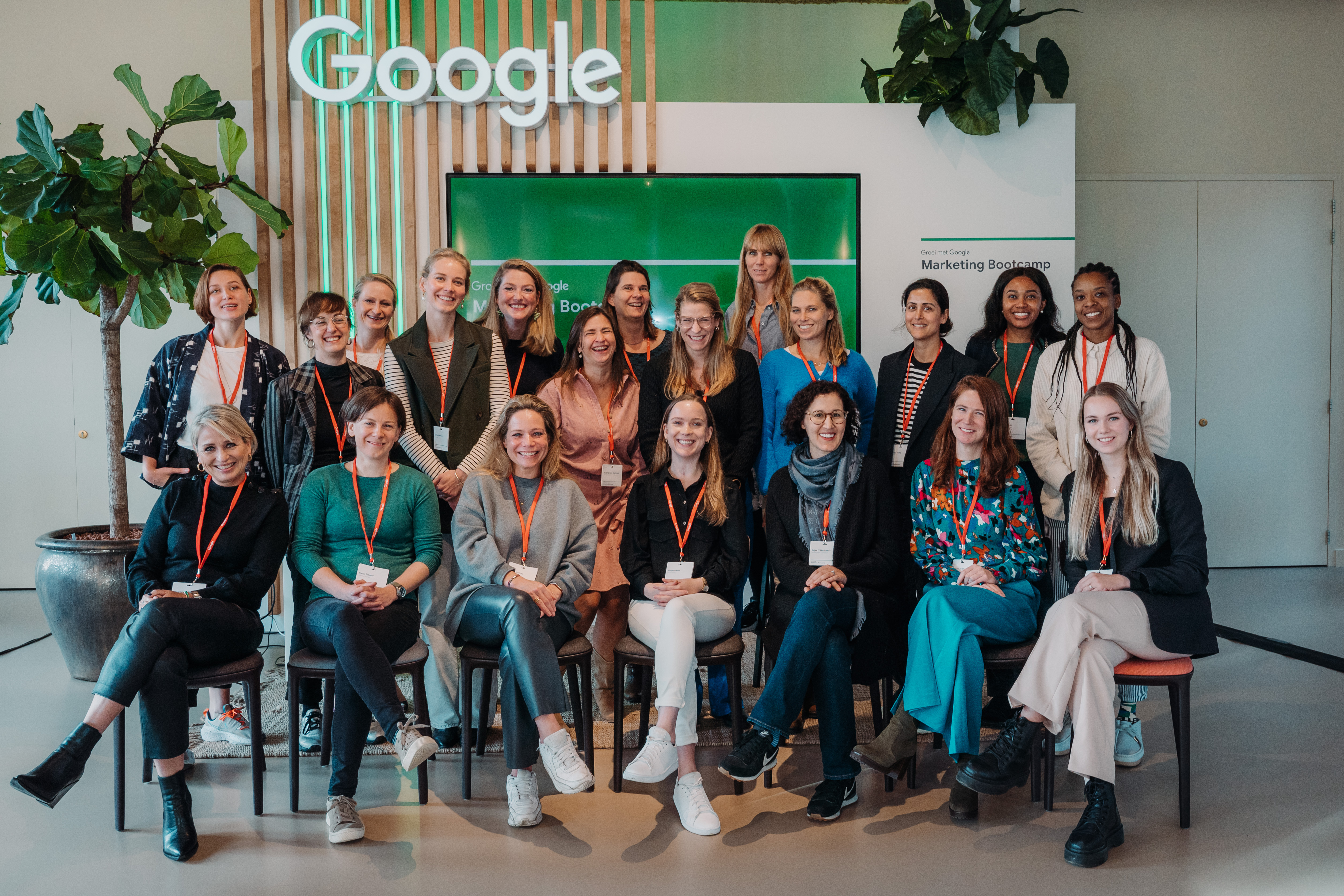 Deelnemers aan de Groei met Google marketing bootcamp
