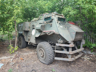 No. 13, another captured British Saxon APC somewhere in summer time