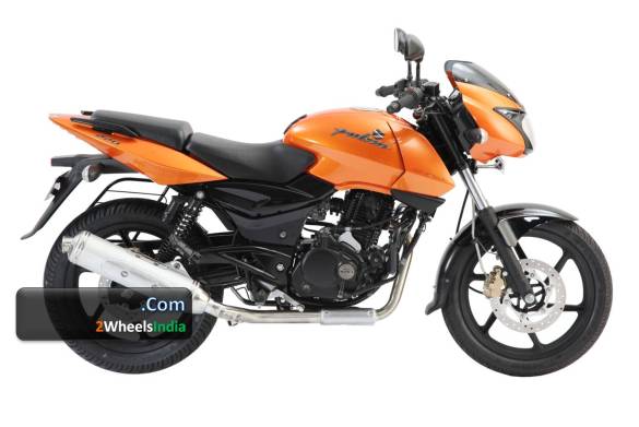 Pulsar 220F in Metallic Orange