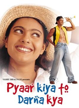 Poster Of Bollywood Movie Pyaar Kiya To Darna Kya (1998) 300MB Compressed Small Size Pc Movie Free Download worldfree4u.com