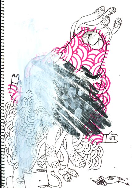 Graffiti sketches Blackbook