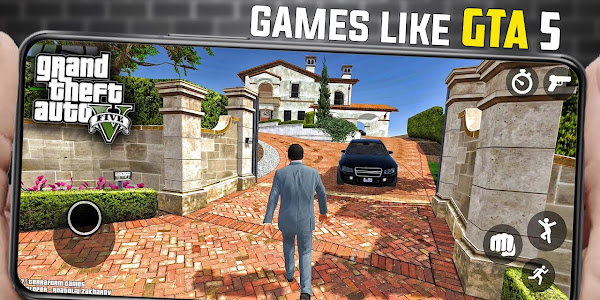 Top 10 Games Like GTA 5 For android play : : San Andreas, Vice City, LCS, and More