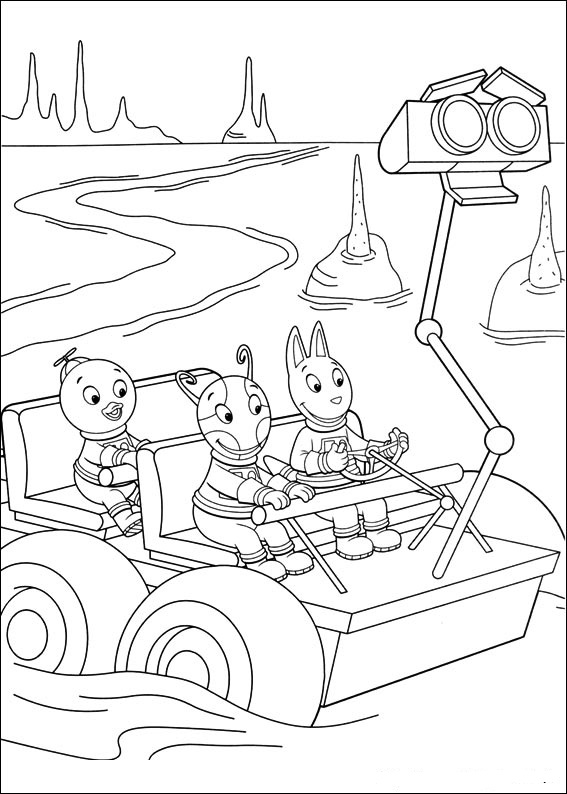 Fun Coloring Pages: The Backyardigans Coloring Pages