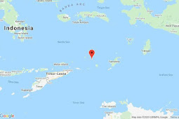 Gempabumi Tektonik M5,7 Guncang Maluku Barat Daya