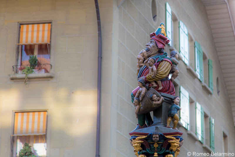 Ogre Fountain Bern Switzerland Points of Interest