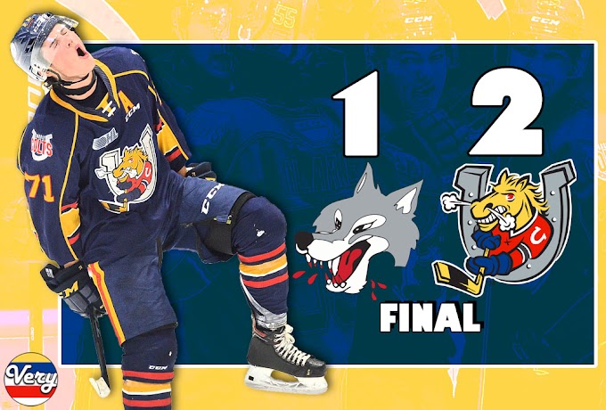 Sudbury Wolves 1 | Barrie Colts 2 - Foerster Scores First Goal Since Return (Video Highlights)