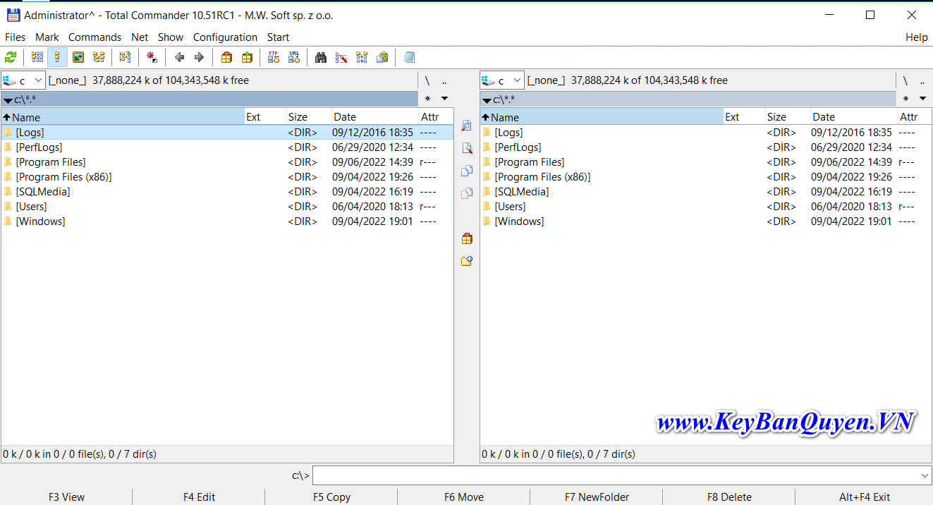 Download Total Commander 10.51 RC 1 Full Key, Phần mềm quản lý File đa năng.