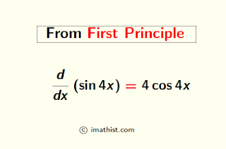 Derivative of sin4x