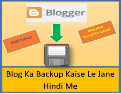 Apne Blog ka backup kaise le jane hindi me