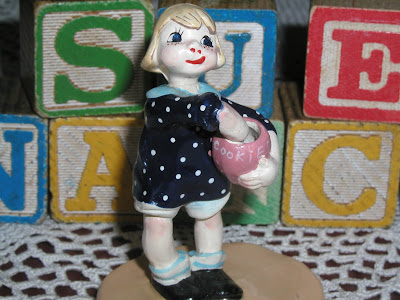 Napco Cookie Jar. NAPCO 1958 quot;Suequot; A3162