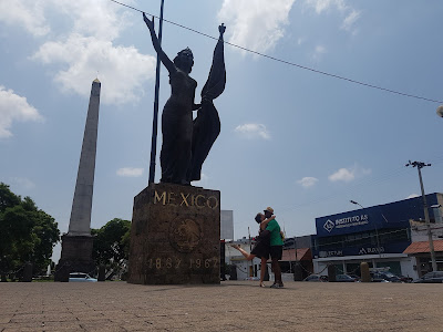 The first statue we saw, and therefore needed to be photographed