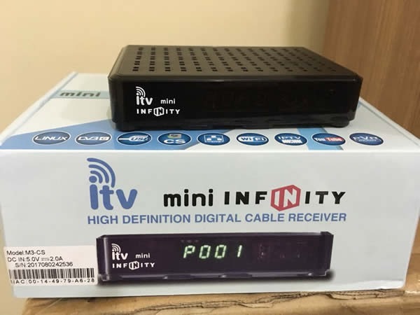 ITV MINI INFINITY PRIMEIRA ATUALIZAÇÃO HV 335 - 23/05/2018