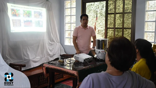 Tablea Chocolate Bar producer in Batangas City receives technical assistance on product and process standardization