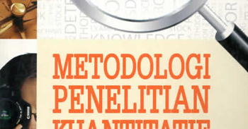 metodologi penelitian kuantitatif - buku kuliah