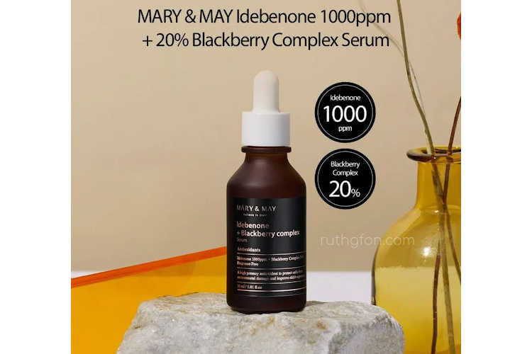 MARY & MAY - Idebenone + Blackberry Complex Serum | www.ruthgfon.com