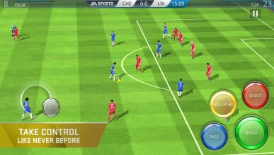 تحميل لعبة كرة القدم فيفيا  FIFA 16 للاندرويد والجالكسي والتابلت