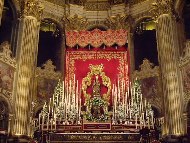 Resultado de imagen de santa maria de la victoria a la catedral de malaga