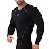 ReDesign Apparels Nylon Redesign Compression Top Full Sleeve Tights T-Shirt for Sports