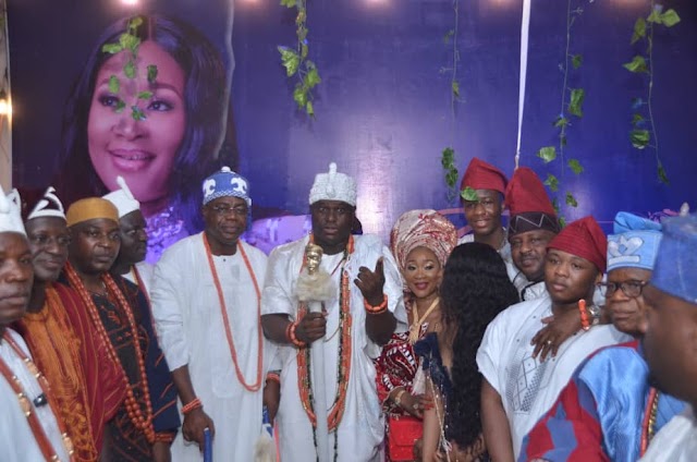  Royal Fathers  Storm Mrs Popoola's Classy 50th Birthday Party