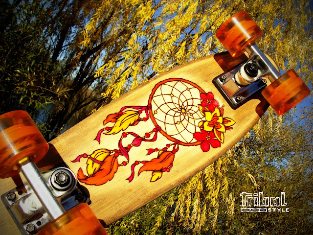 Tribal Style - Dream Catcher Penny Skateboard